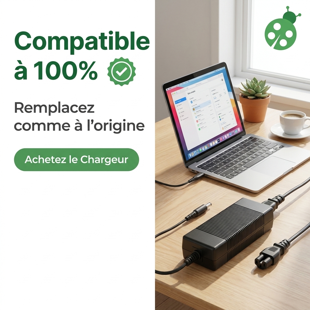 Chargeur ordinateur portable dell inspiron 1535