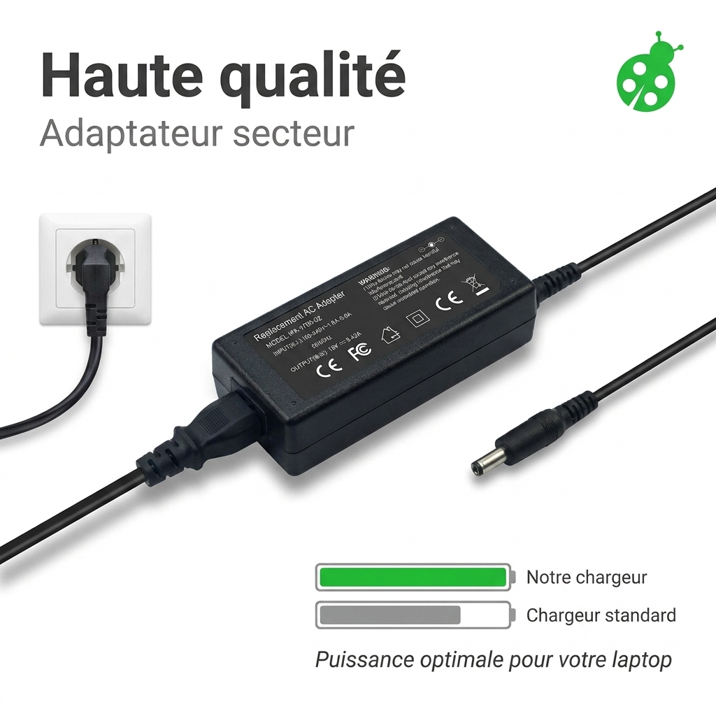 Chargeur ordinateur portable asus vivobook a480u
