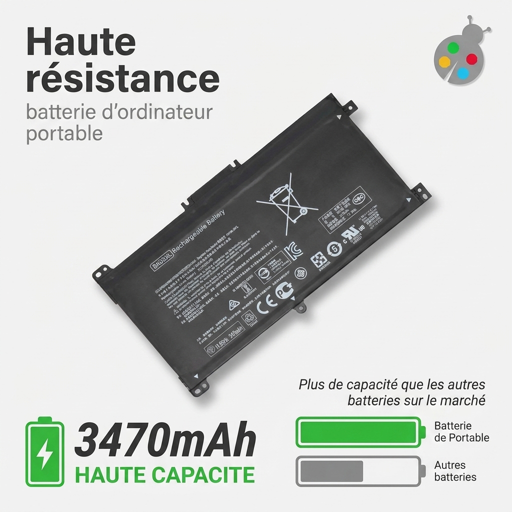 Batterie ordinateur portable hp pavilion x360 14 ba023nf