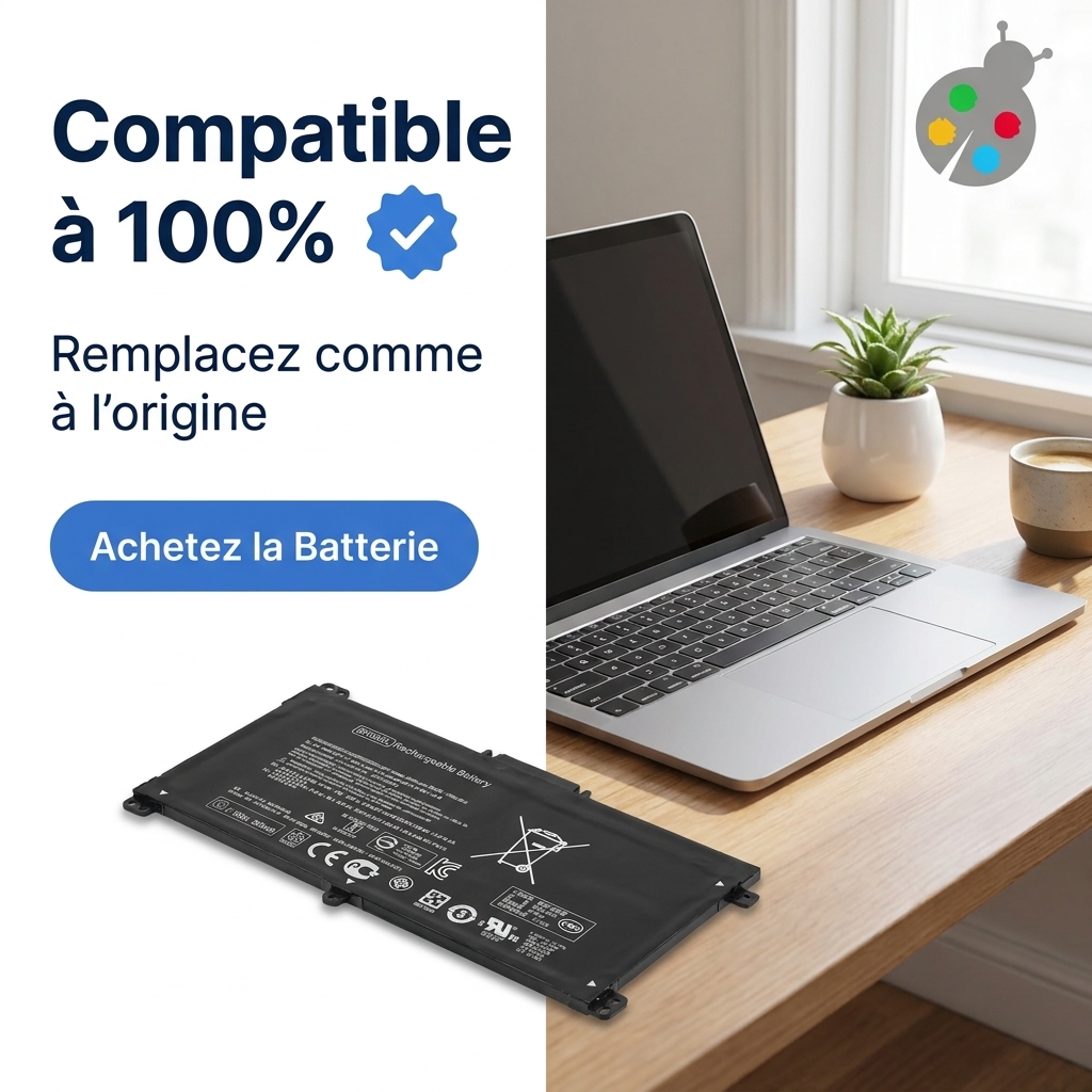 Batterie ordinateur portable hp pavilion x360 14 ba023nf