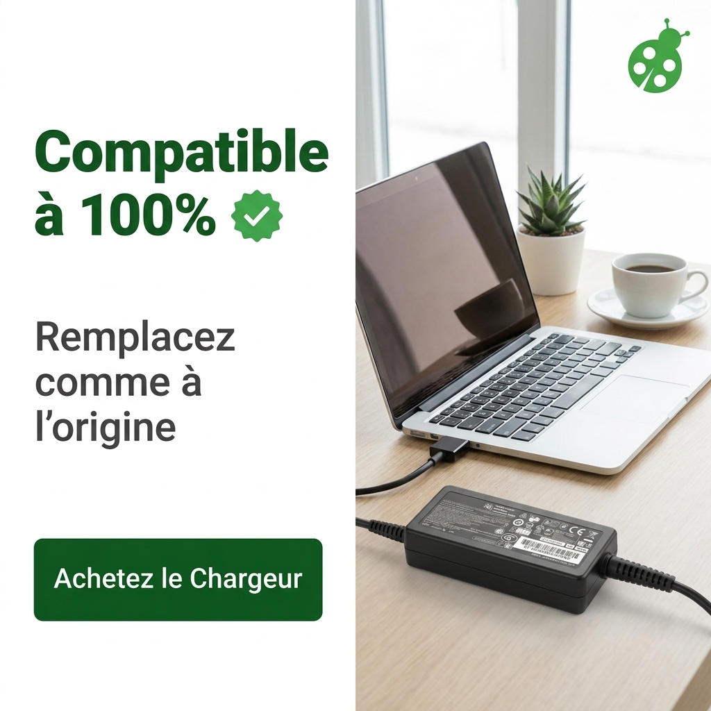 Chargeur ordinateur portable hp  envy x2 12 g005tu