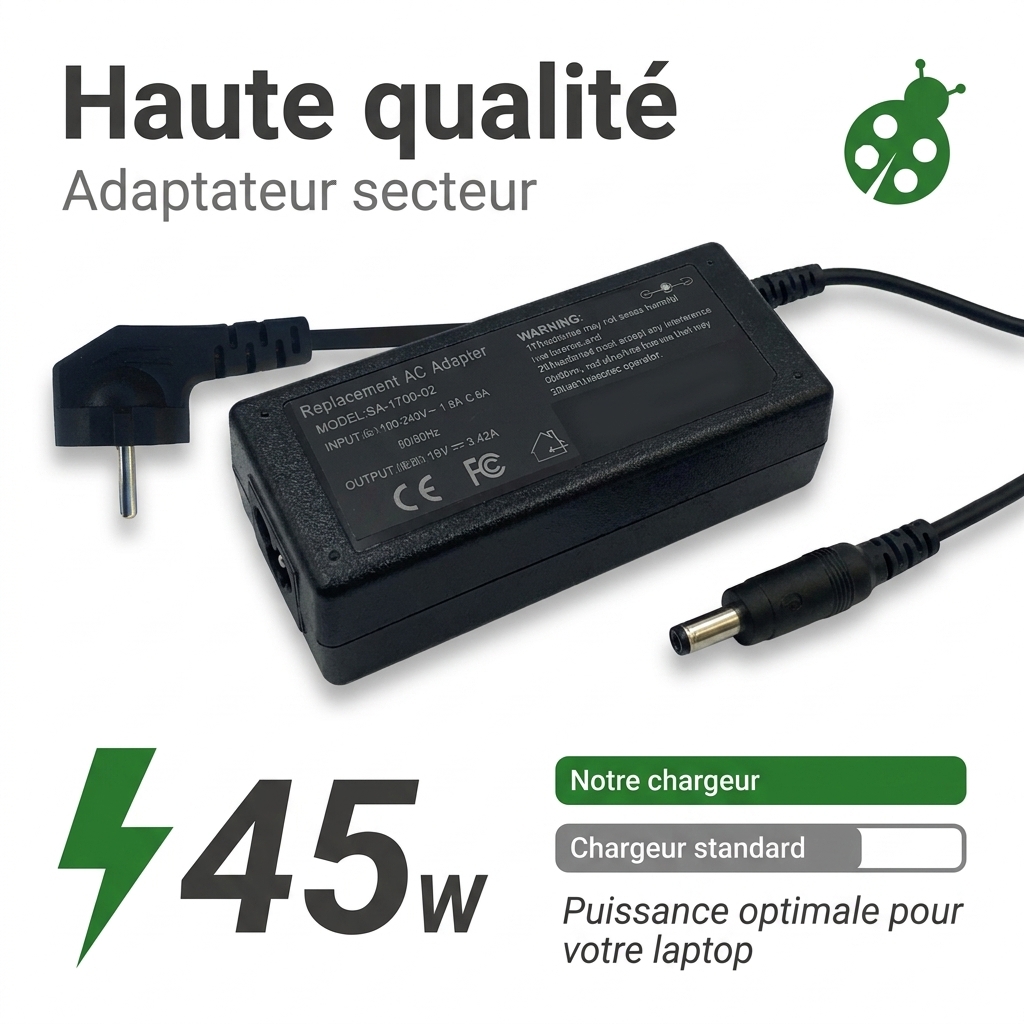 Chargeur ordinateur portable asus vivobook flip tp501u