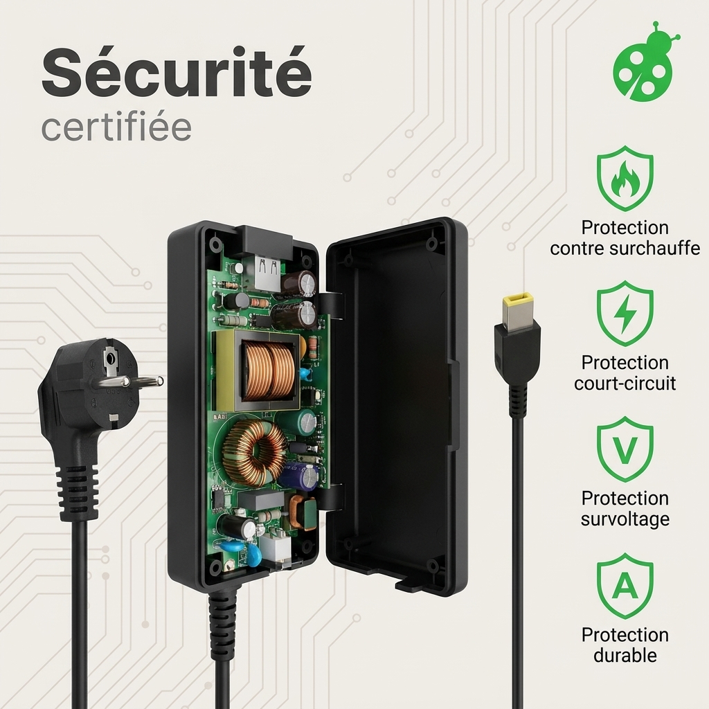 Chargeur ordinateur portable lenovo air 14
