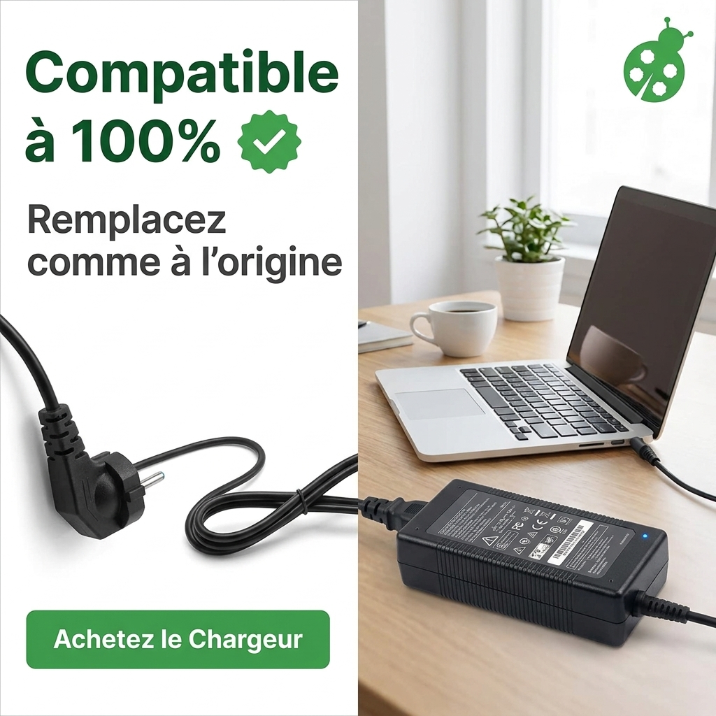 Chargeur ordinateur portable hp  pavilion 13 an0014nf
