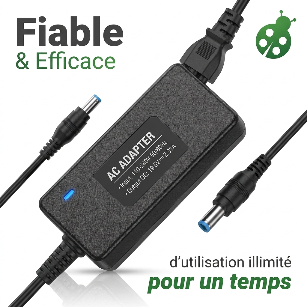 Chargeur ordinateur portable hp  stream 14 ds0007nf