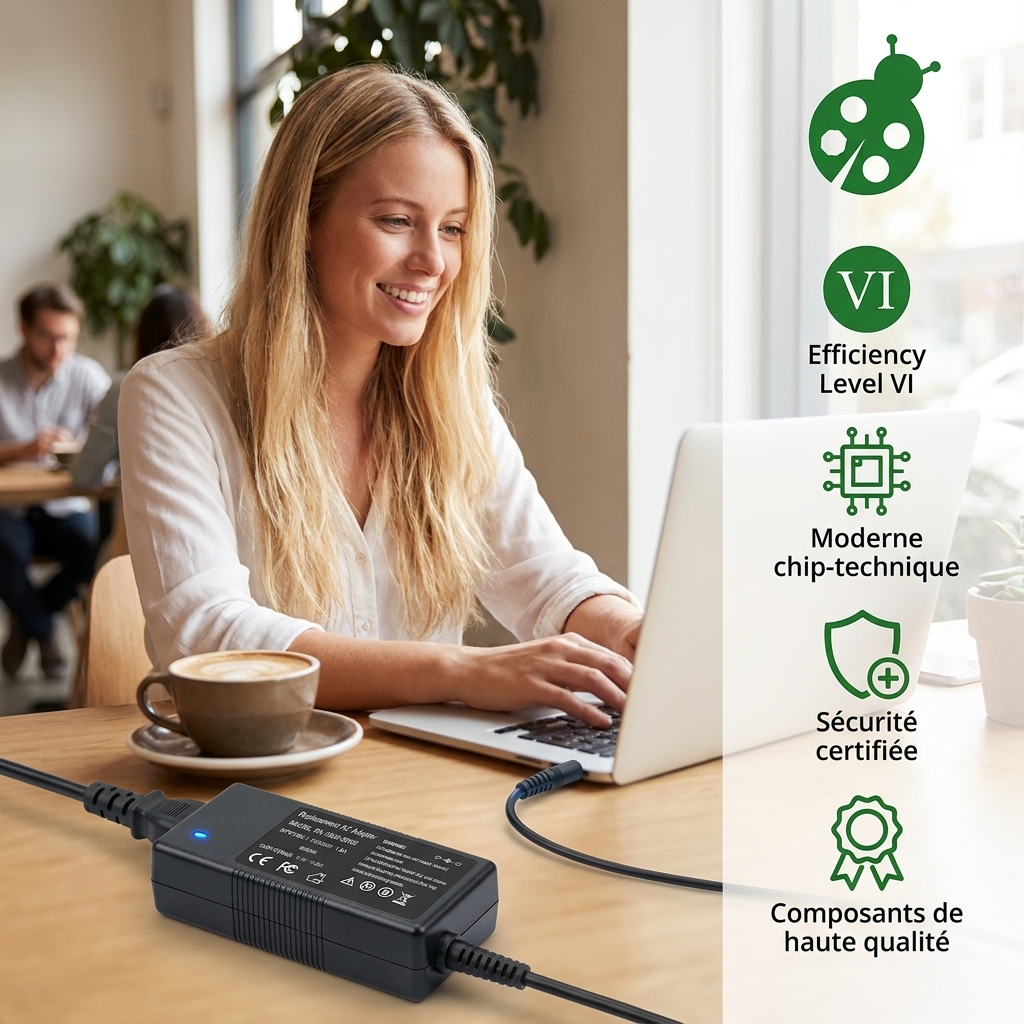 Chargeur ordinateur portable hp  stream 14 ds0007nf