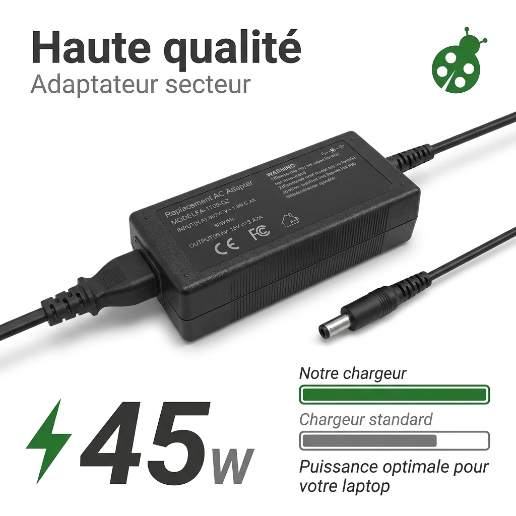 Chargeur ordinateur portable asus x409da