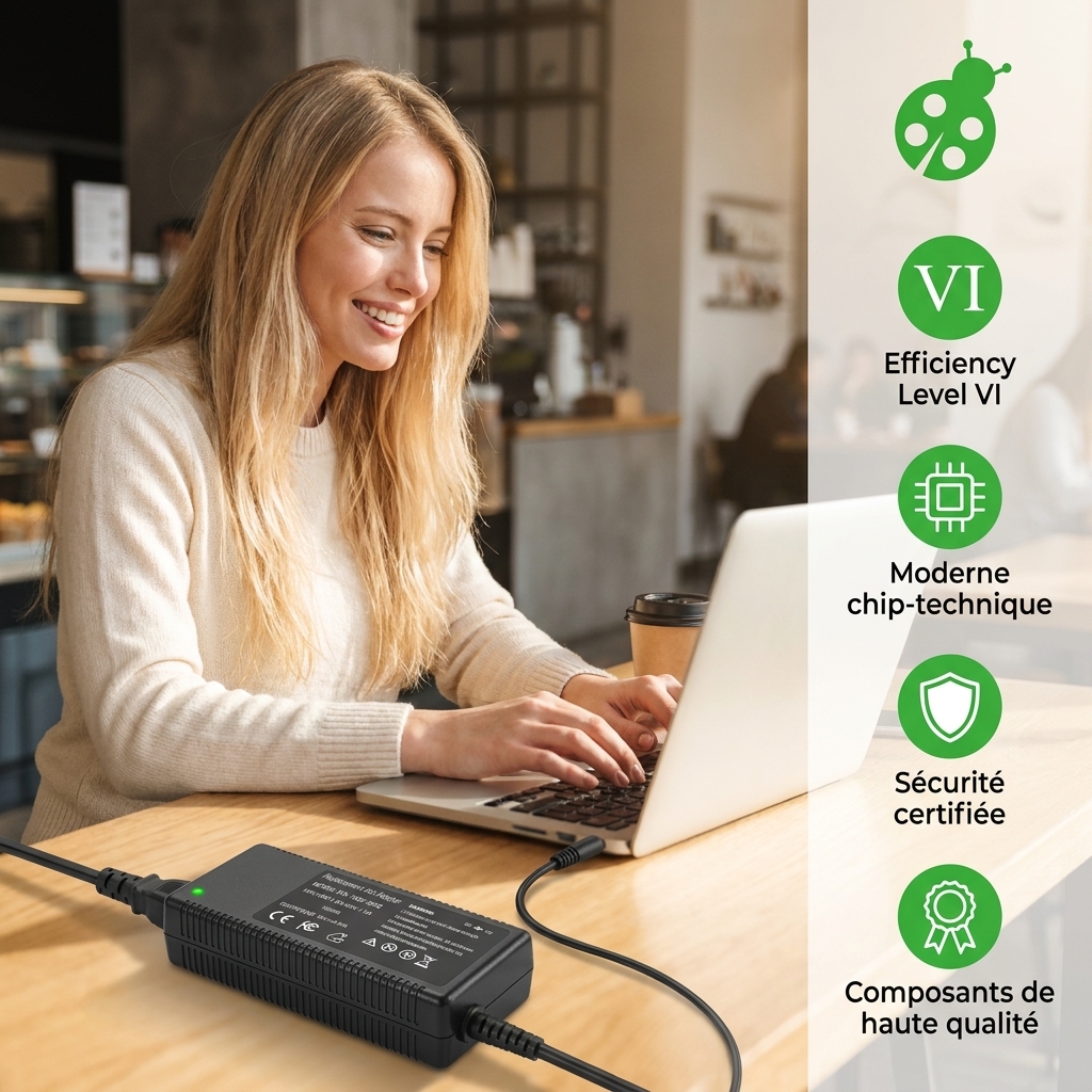 Chargeur ordinateur portable asus r509fa ej597t