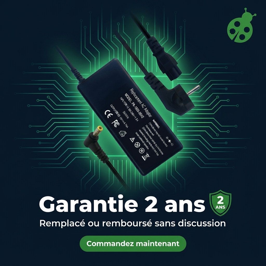 Chargeur ordinateur portable asus r509fa ej597t