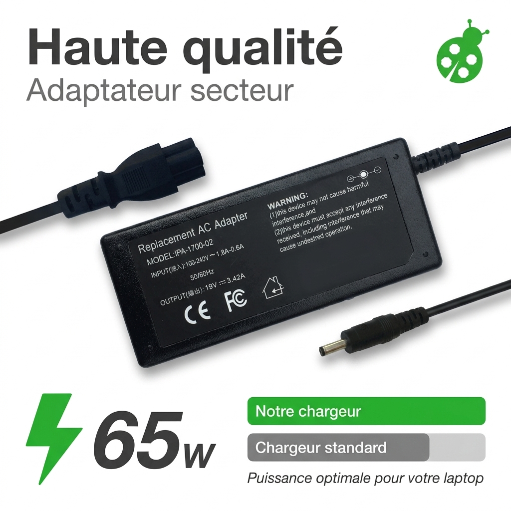 Chargeur ordinateur portable asus r564fa