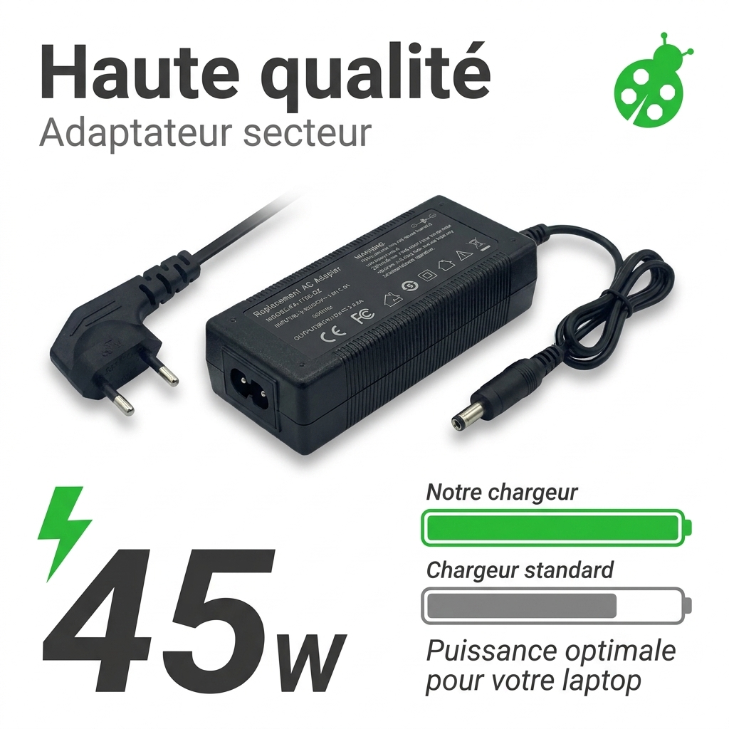 Chargeur ordinateur portable asus r409cp