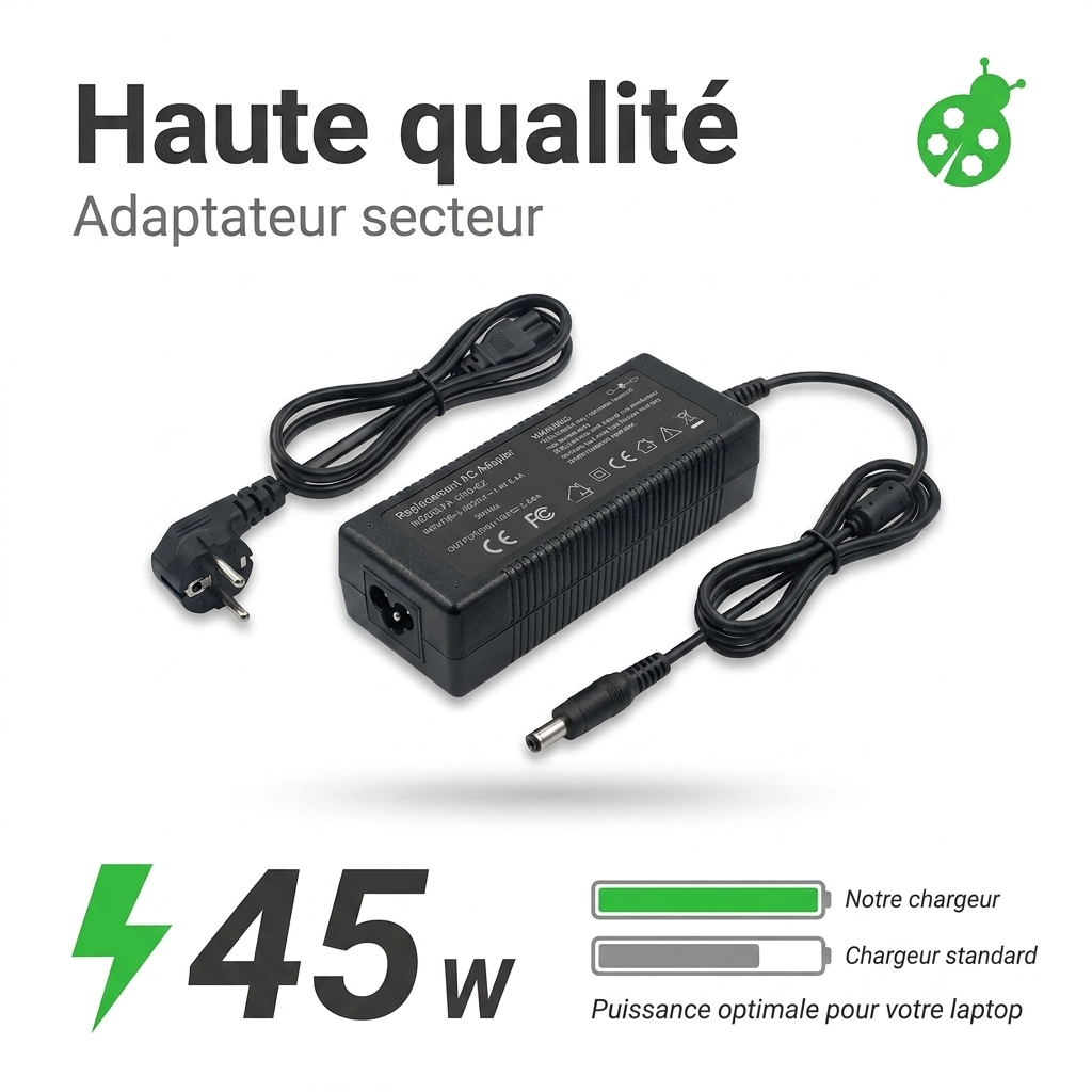 Chargeur ordinateur portable asus r409ua ek176t