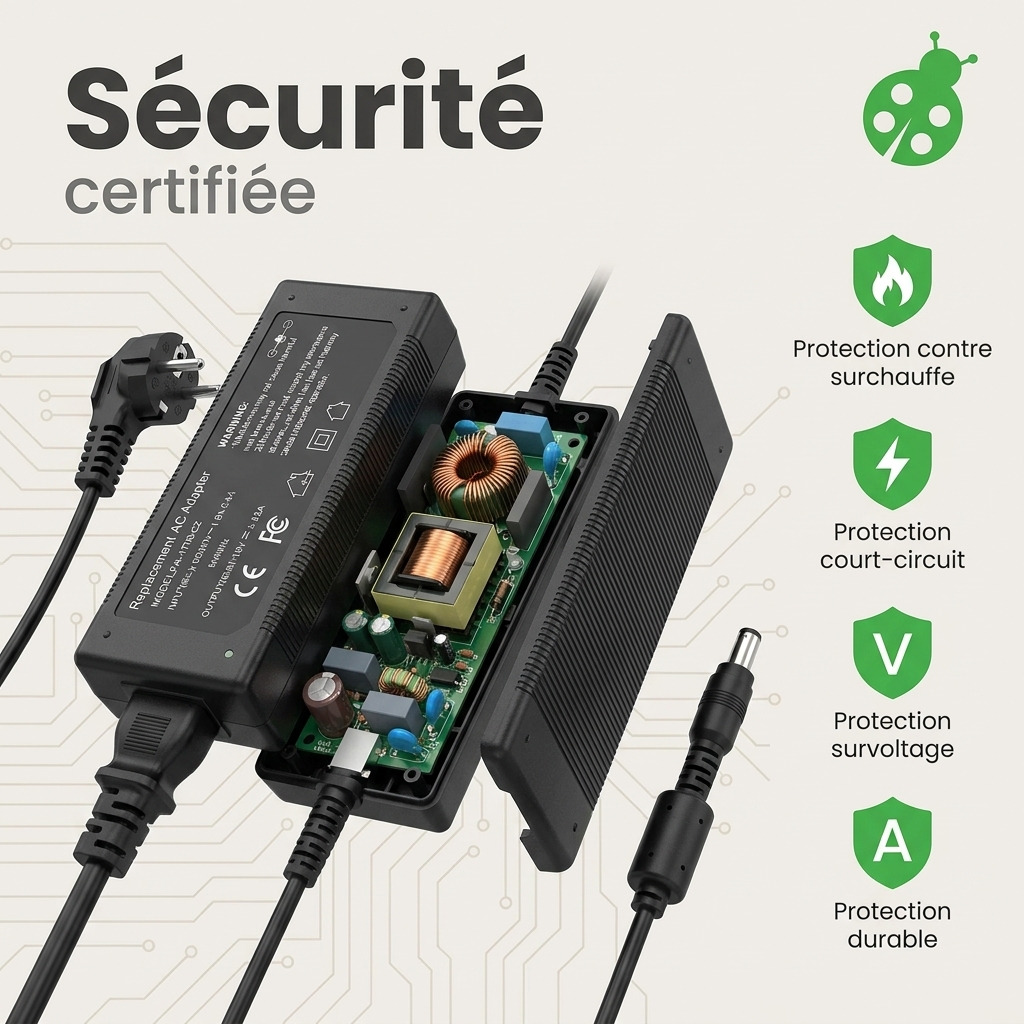 Chargeur ordinateur portable asus r409ua ek176t
