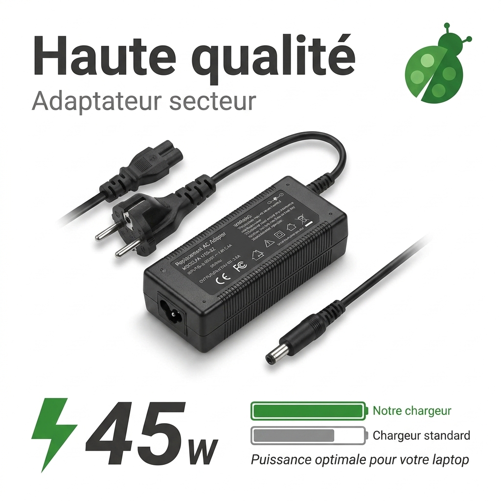 Chargeur ordinateur portable asus r409vp