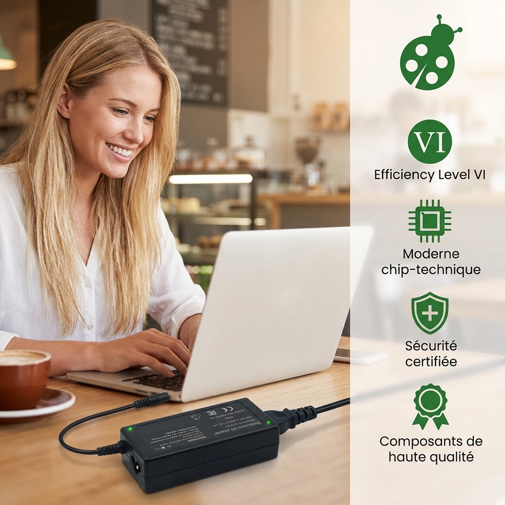 Chargeur ordinateur portable asus r409vp