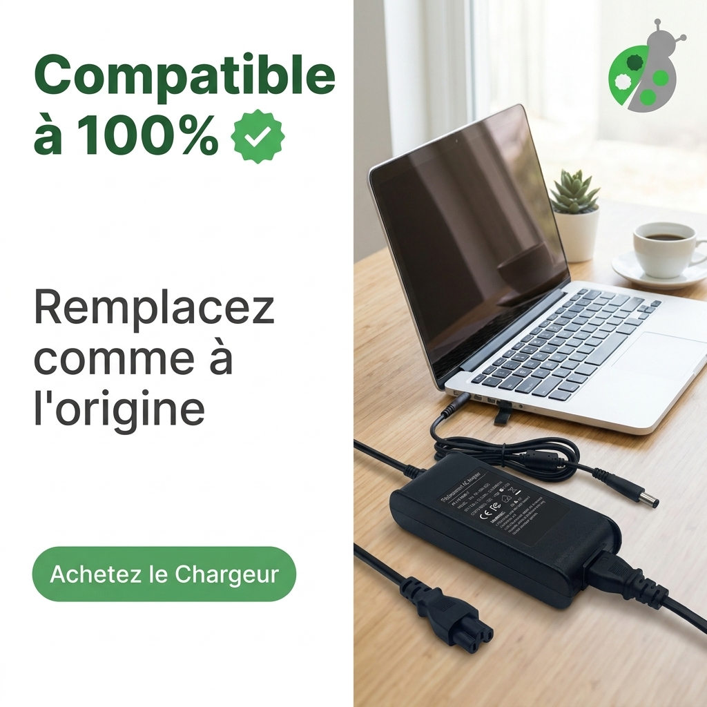 Chargeur ordinateur portable dell latitude e6520