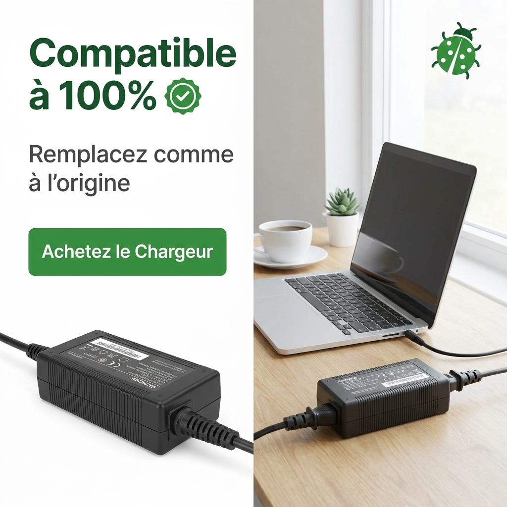 Chargeur ordinateur portable asus m409d