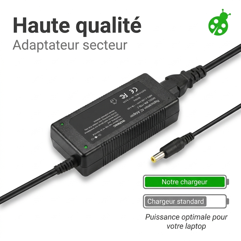 Chargeur ordinateur portable asus r521fa