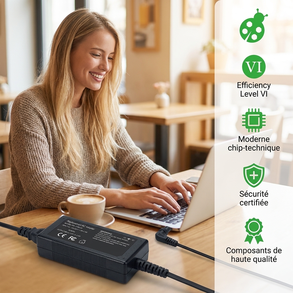 Chargeur ordinateur portable asus x509ua ej061t