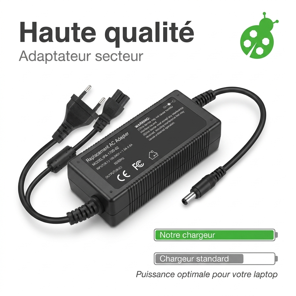 Chargeur ordinateur portable asus vivobook f412ua ek334t