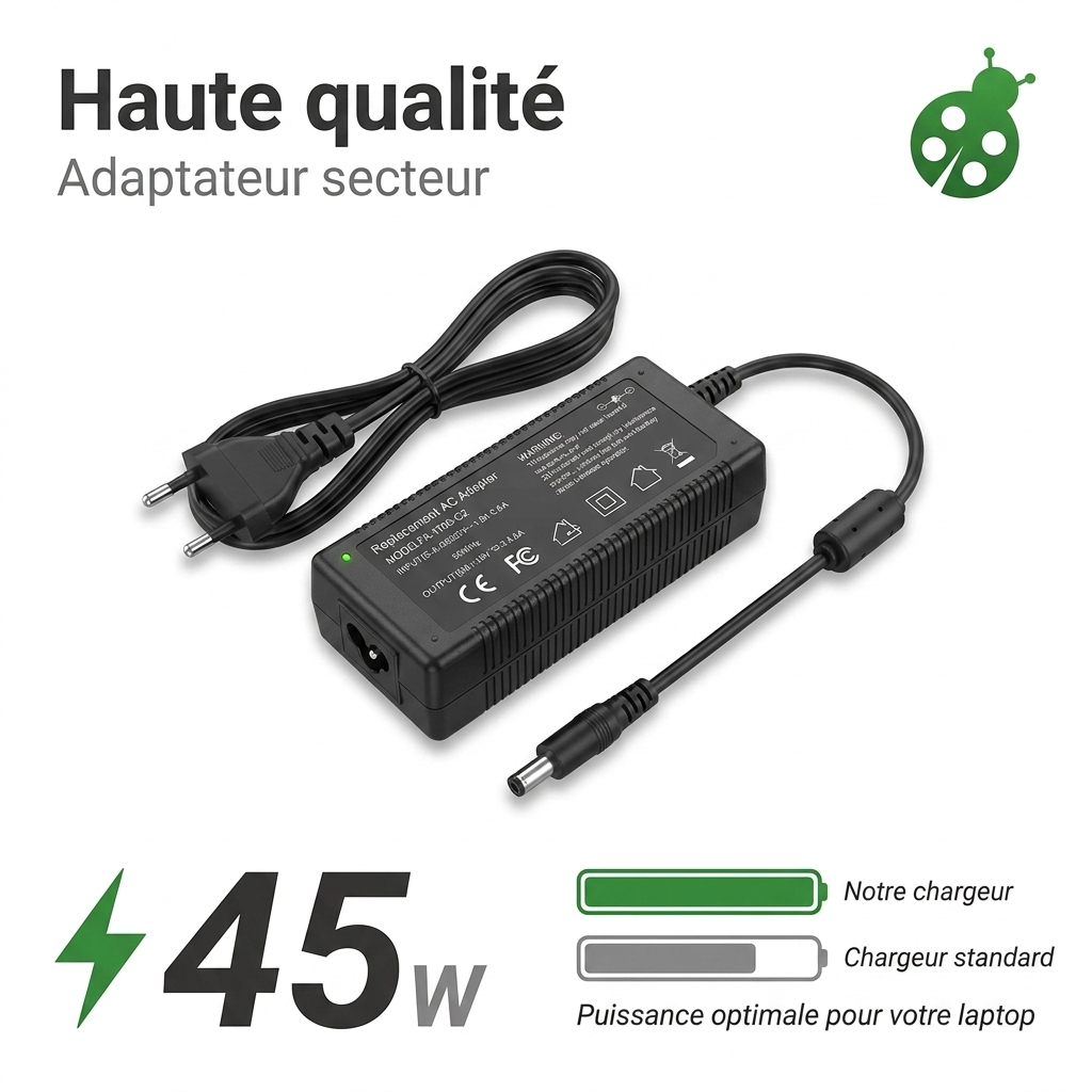 Chargeur ordinateur portable asus vivobook s401qa eb085t