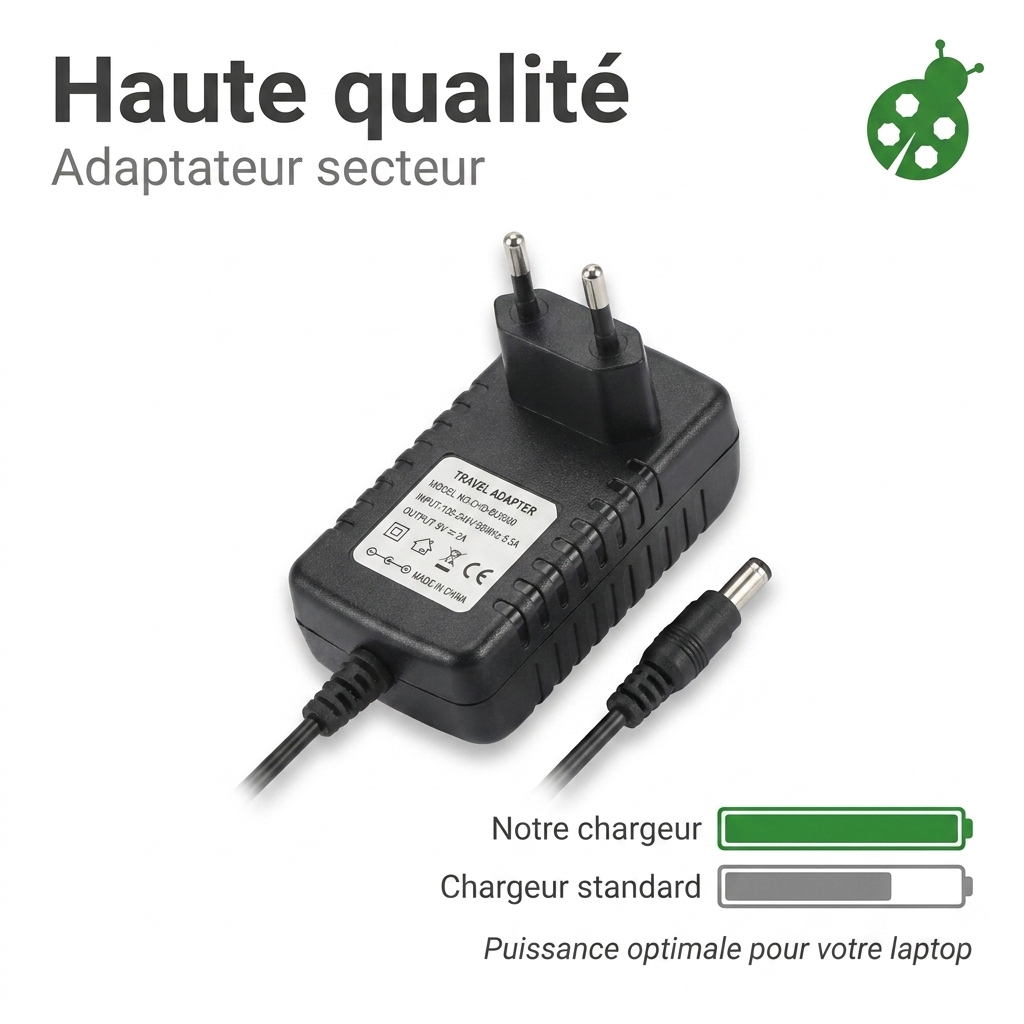 Chargeur ordinateur portable thomson neo15a4bk32n500