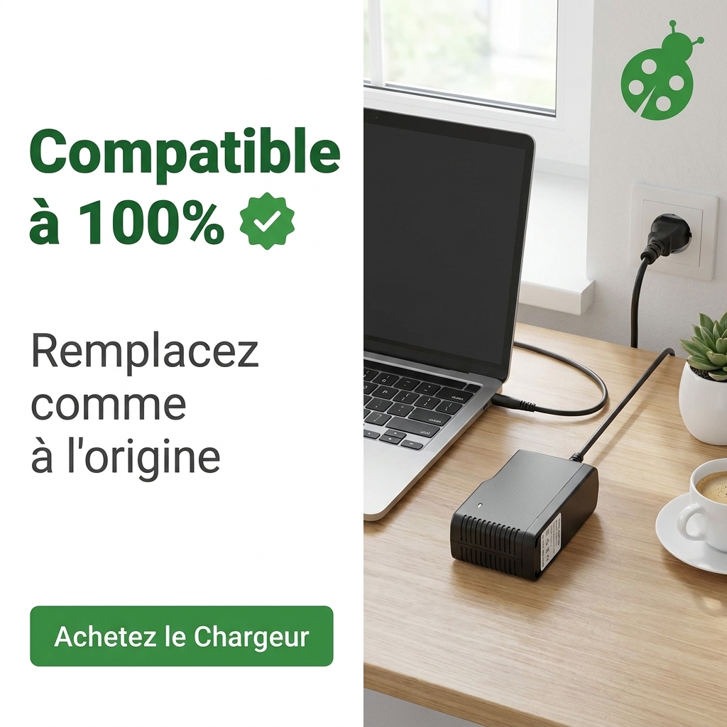 Chargeur ordinateur portable thomson neo15a4bk32n500