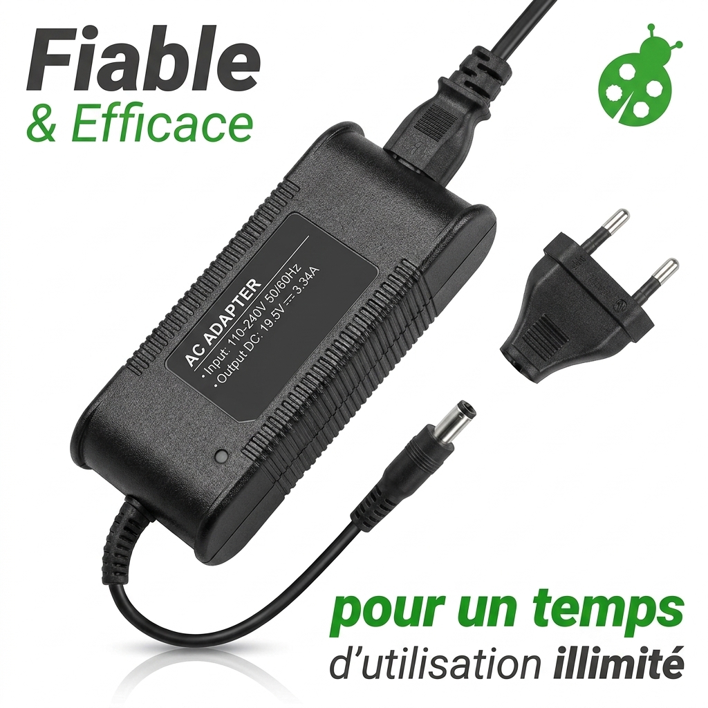 Chargeur ordinateur portable dell latitude 5491