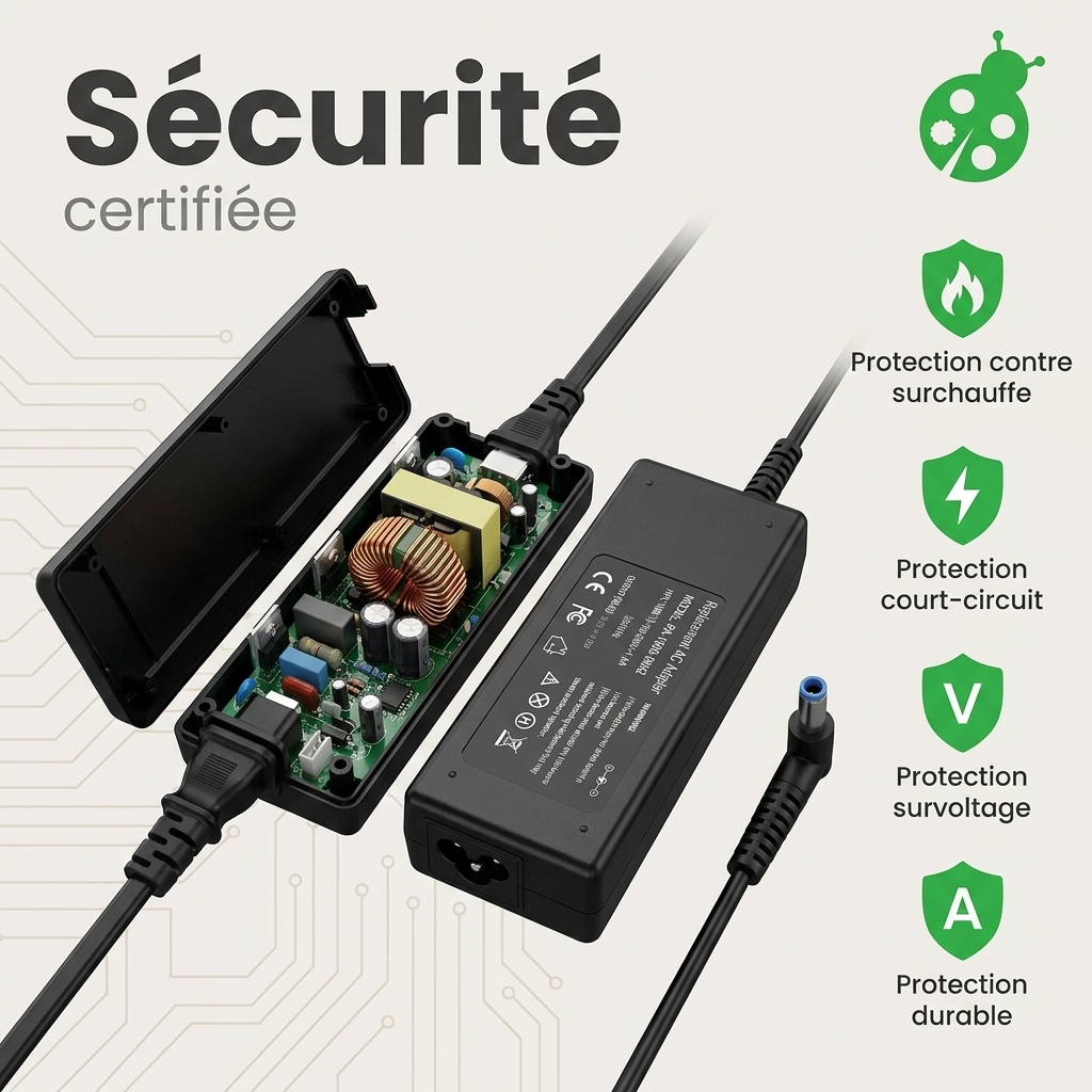 Chargeur ordinateur portable dell vostro 14 3480