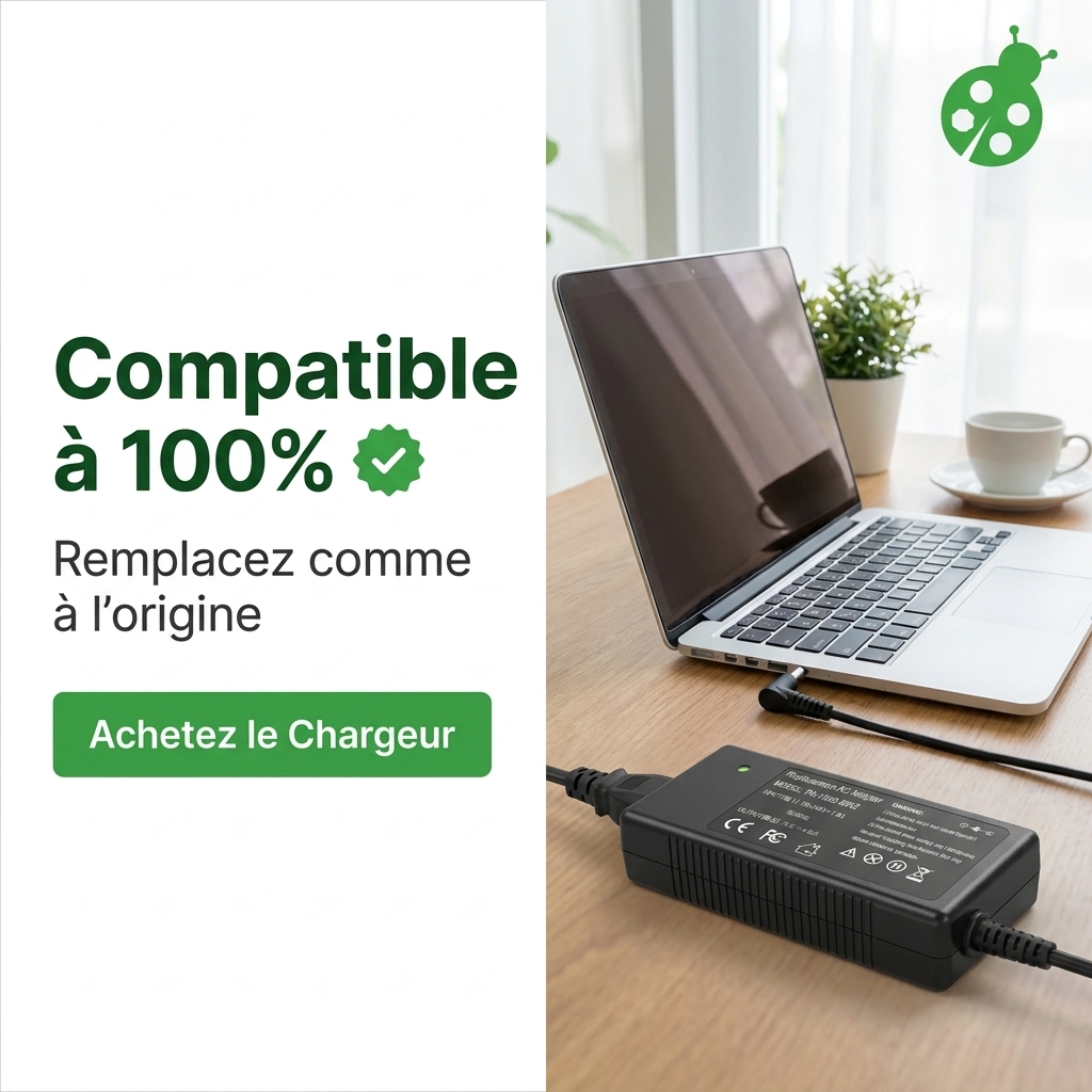 Chargeur ordinateur portable dell vostro 14 3480