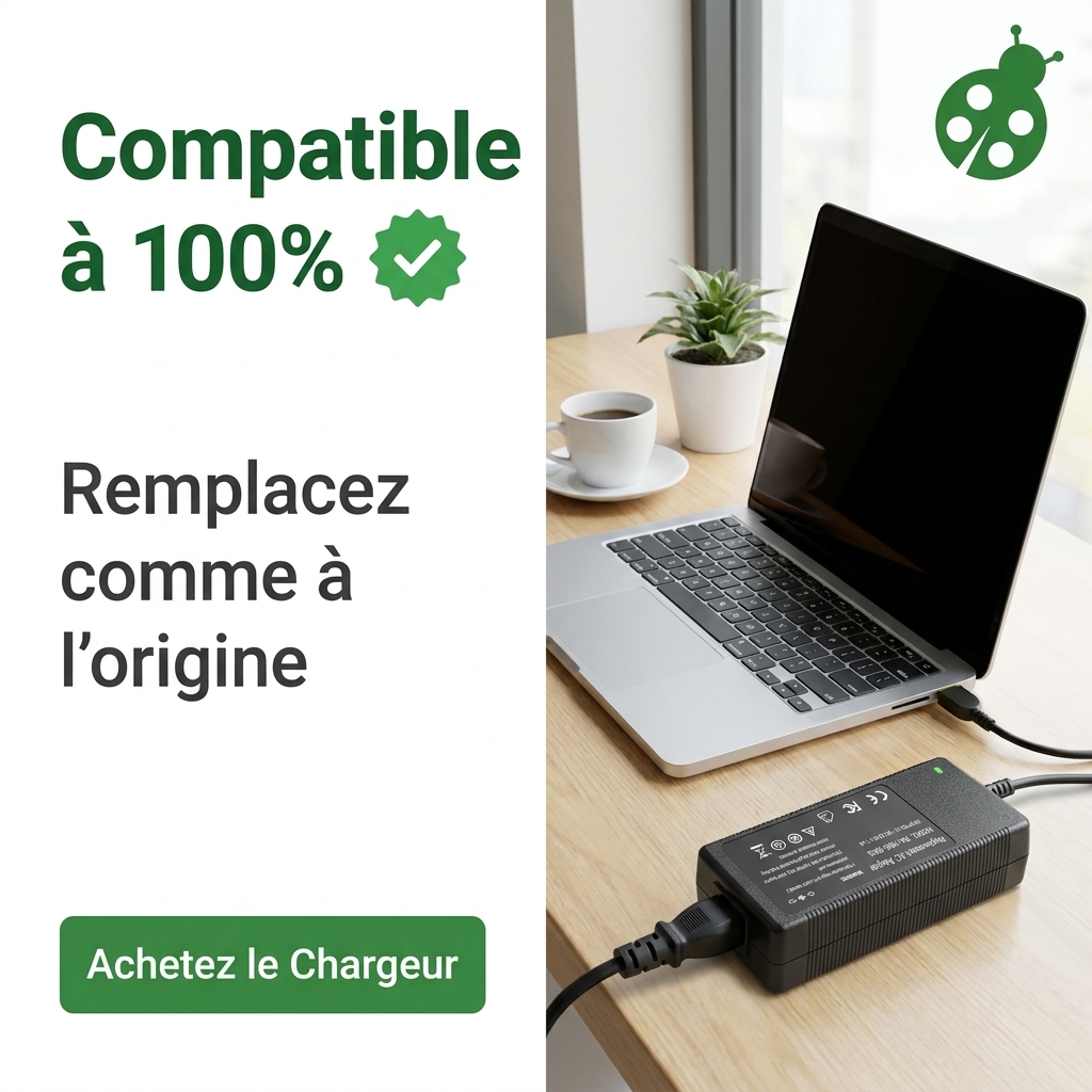Chargeur ordinateur portable lenovo v130 15ikb