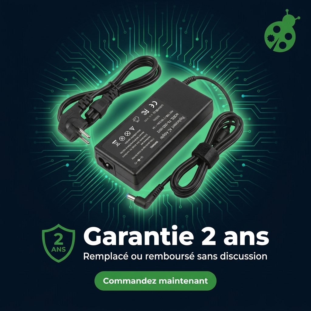 Chargeur ordinateur portable hp  pavilion 15 bc301nf