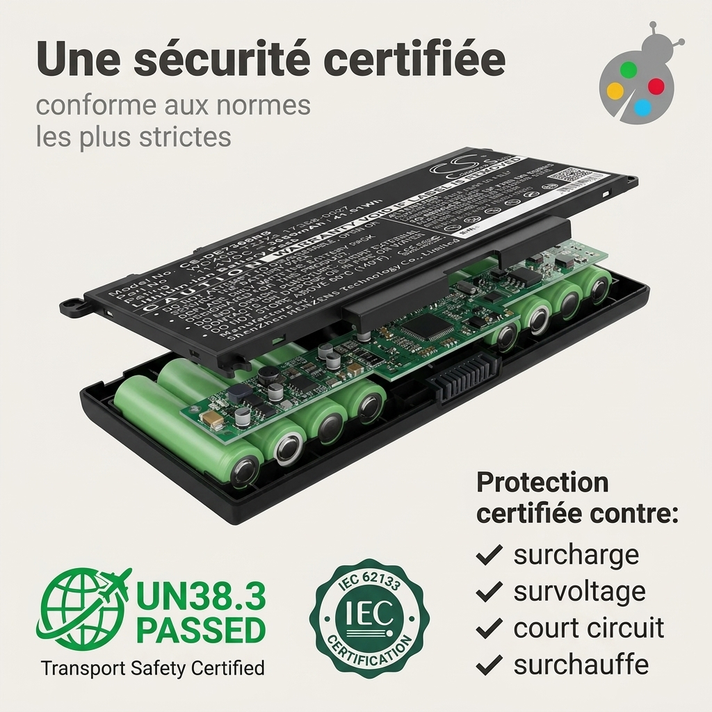 Batterie ordinateur portable dell vostro 3591
