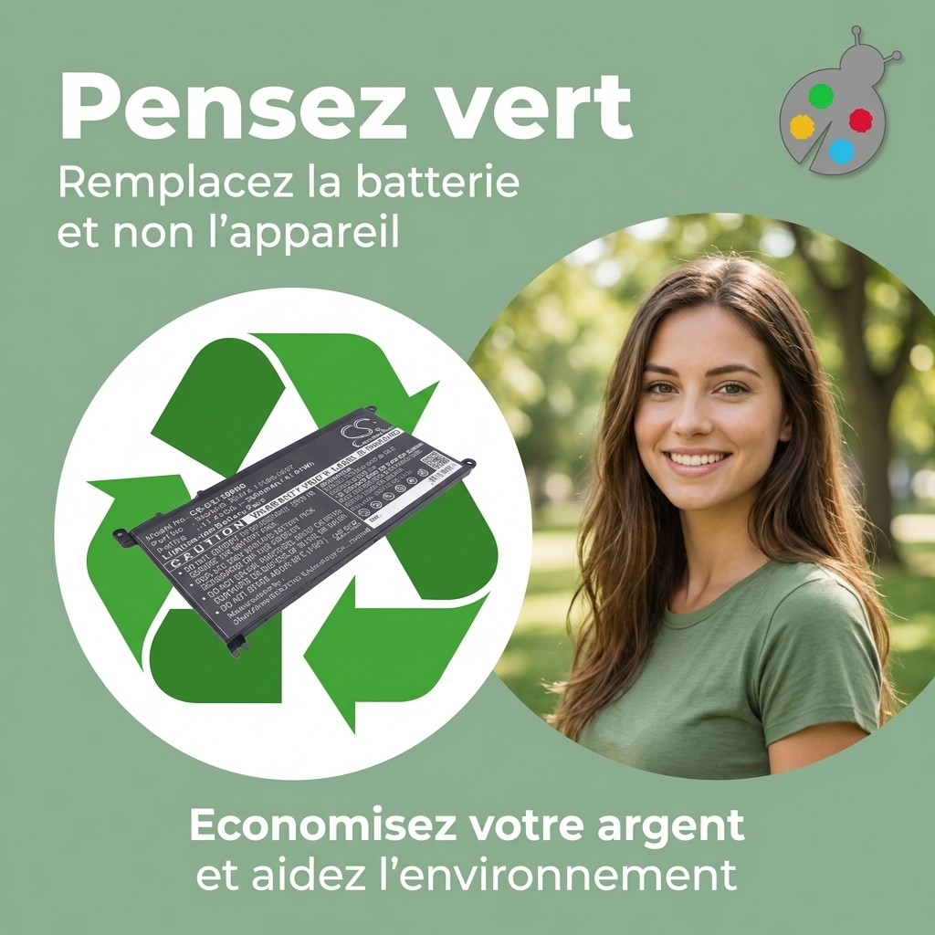 Batterie ordinateur portable dell vostro 3591