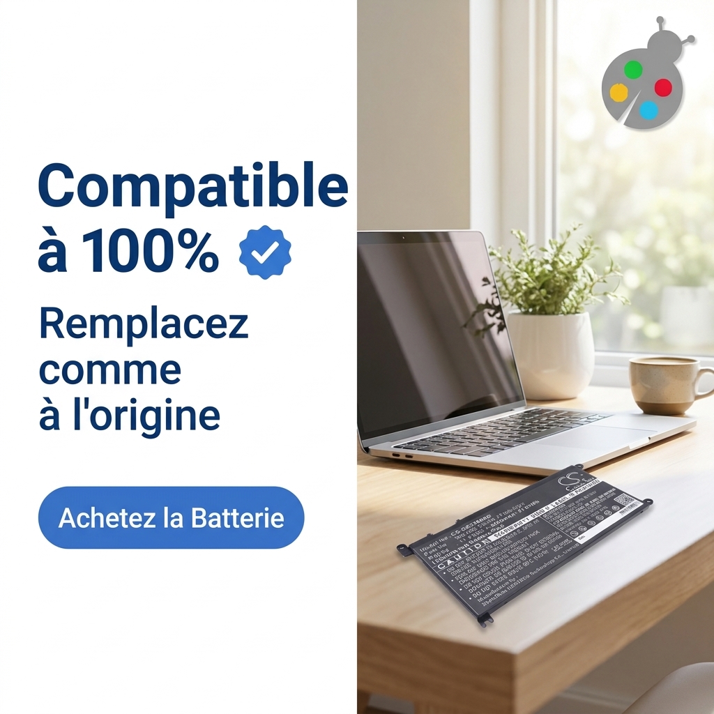 Batterie ordinateur portable dell vostro 3591