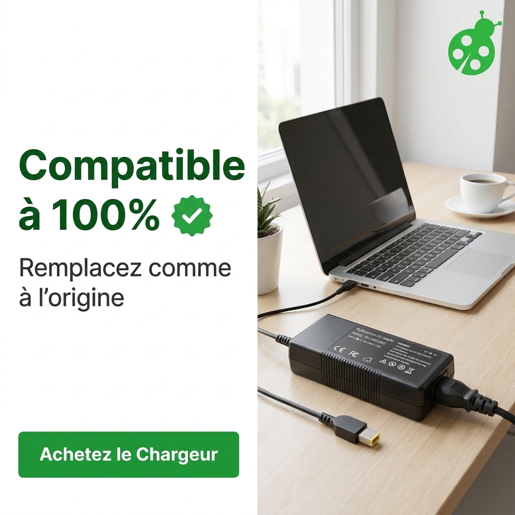 Chargeur ordinateur portable lenovo thinkpad t460s 2rcd