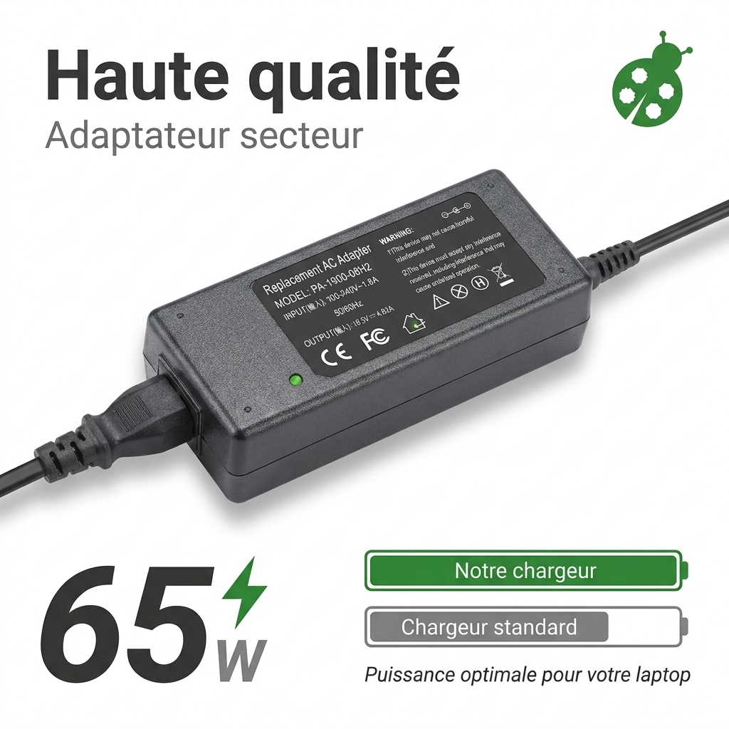 Chargeur ordinateur portable dell vostro 14 5490