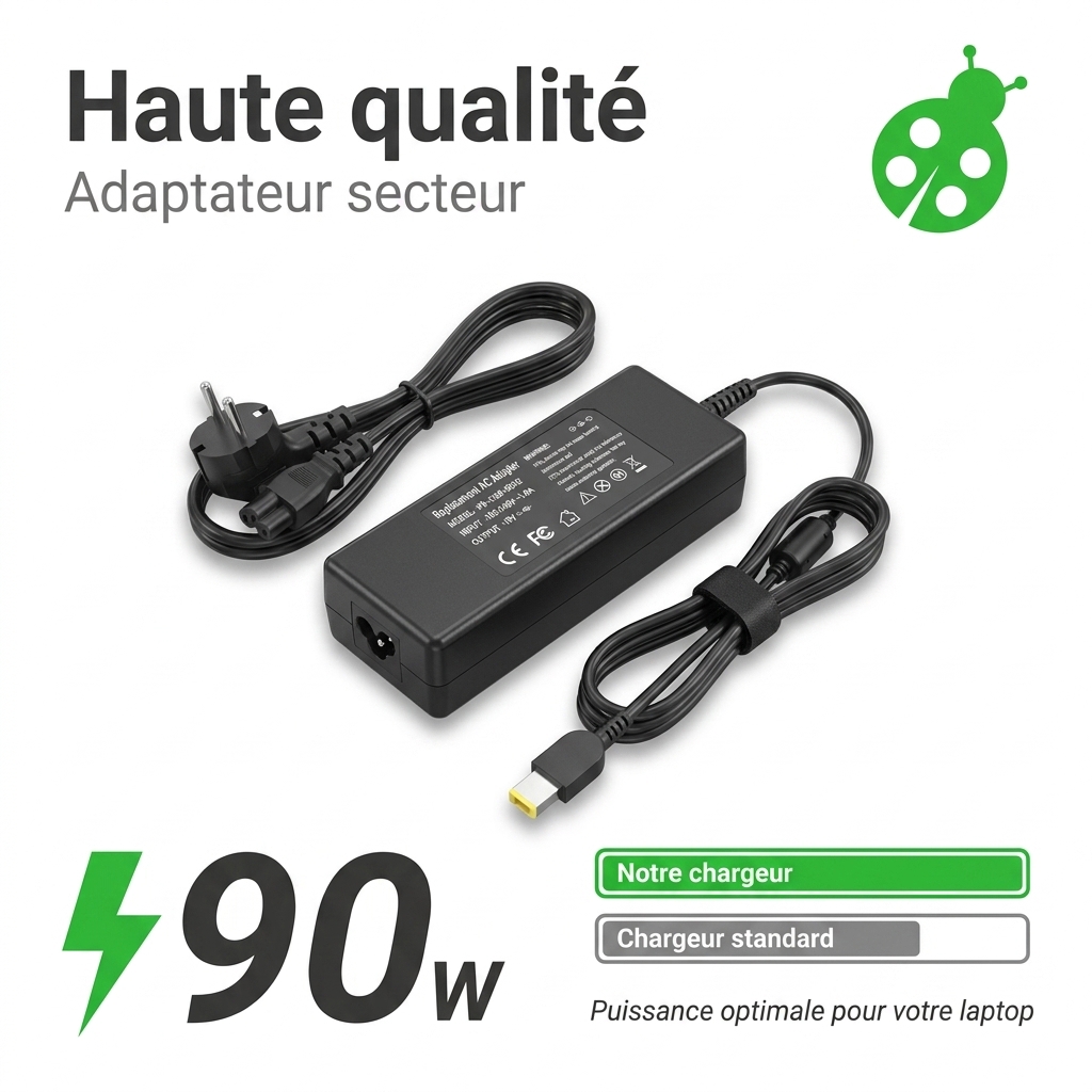 Chargeur ordinateur portable lenovo thinkpad edge e540