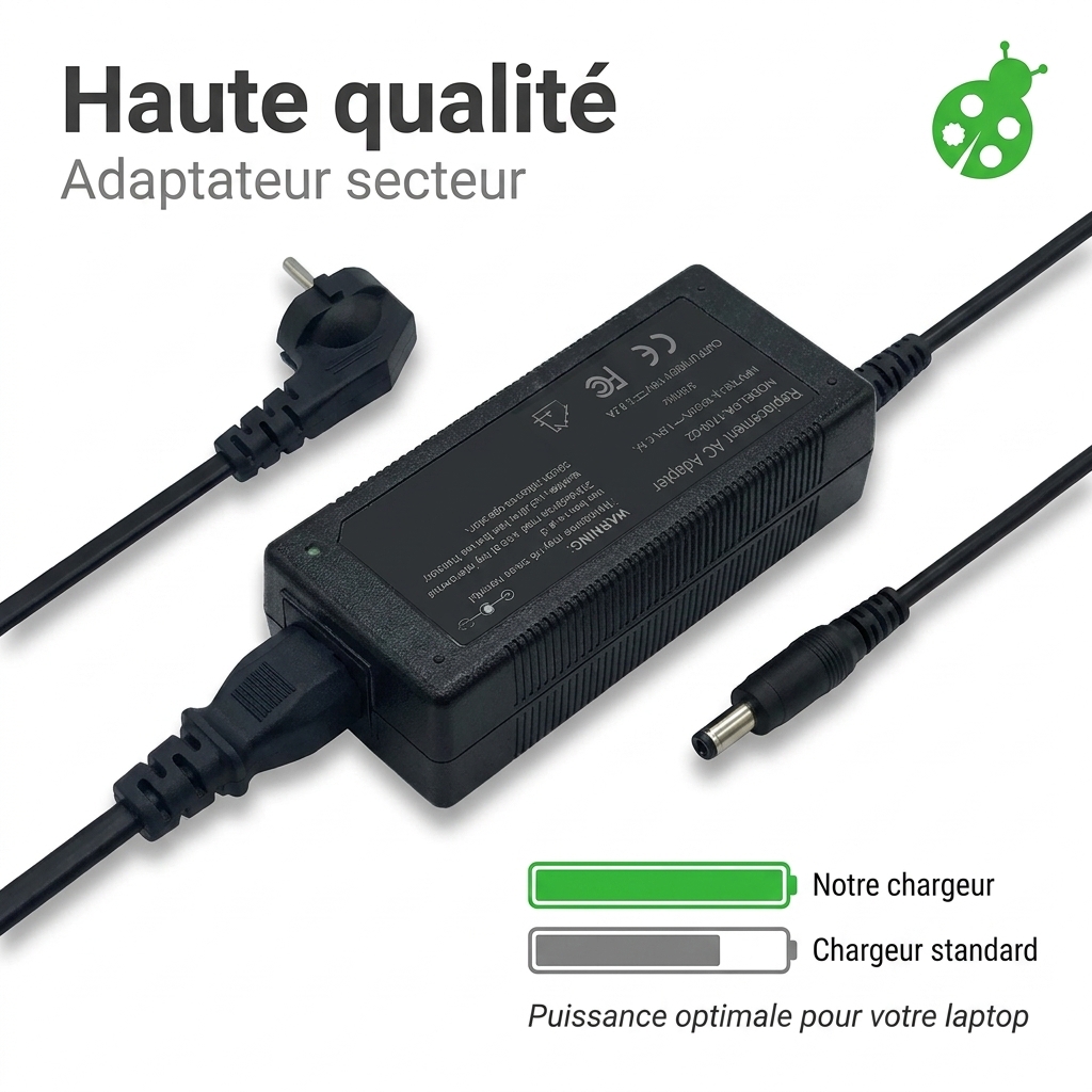 Chargeur ordinateur portable asus e406sa bv266ts