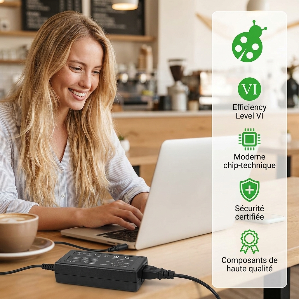 Chargeur ordinateur portable asus e406sa bv266ts