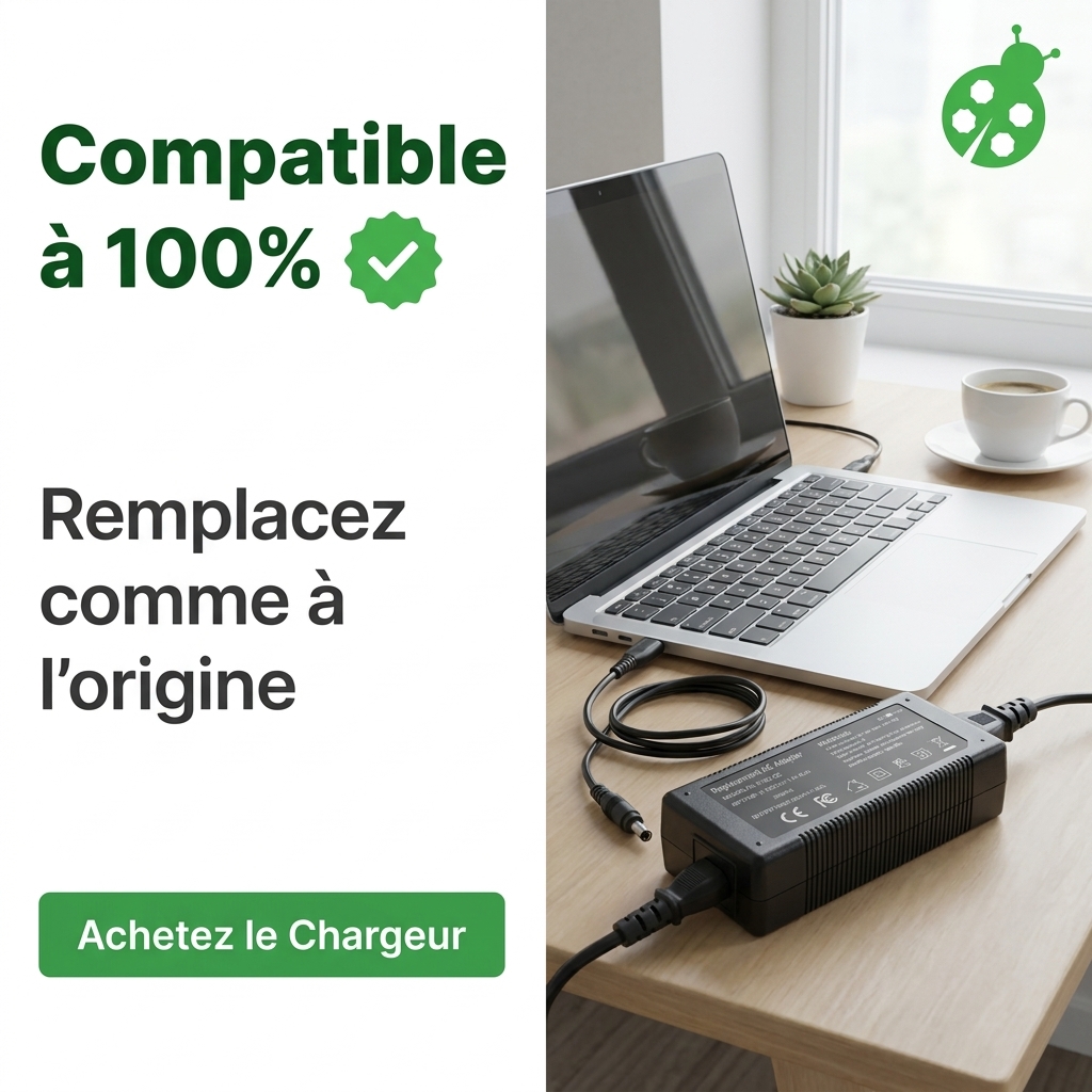 Chargeur ordinateur portable asus e406sa bv266ts