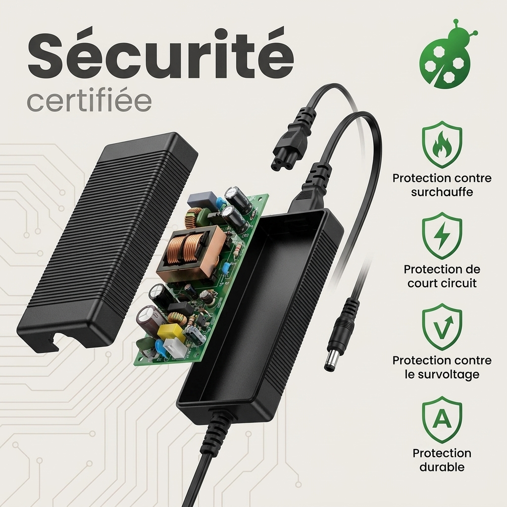 Chargeur ordinateur portable asus p1504fa ej059r