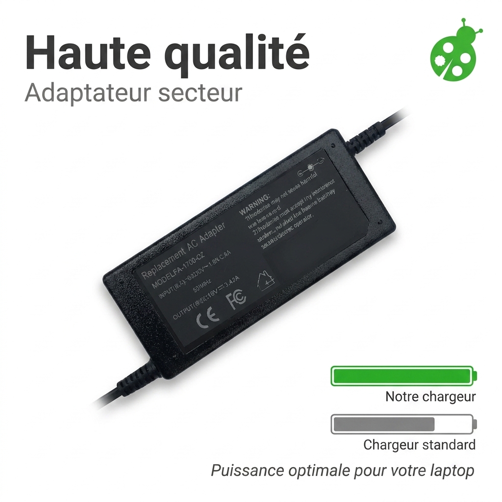 Chargeur ordinateur portable asus f402na ga224t