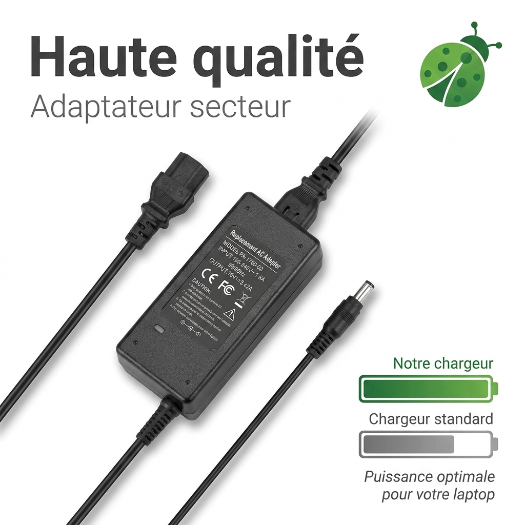 Chargeur ordinateur portable asus zenbook flip 15 ux562fa sh51t cb