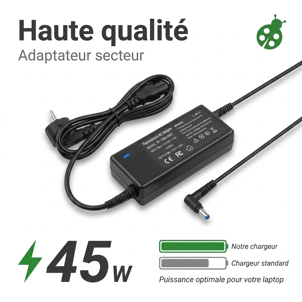 Chargeur ordinateur portable hp  14 cm0996nf