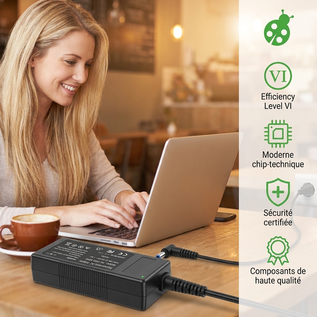 Chargeur ordinateur portable hp  14 cm0996nf