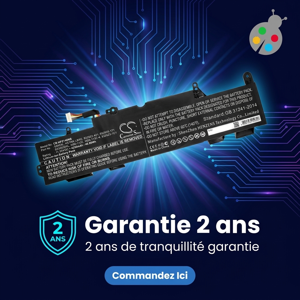 Batterie ordinateur portable hp elitebook 830 g6