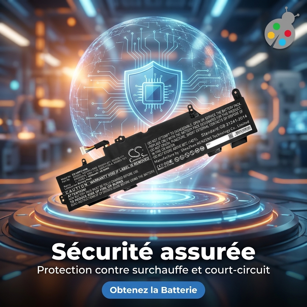 Batterie ordinateur portable hp elitebook 830 g6
