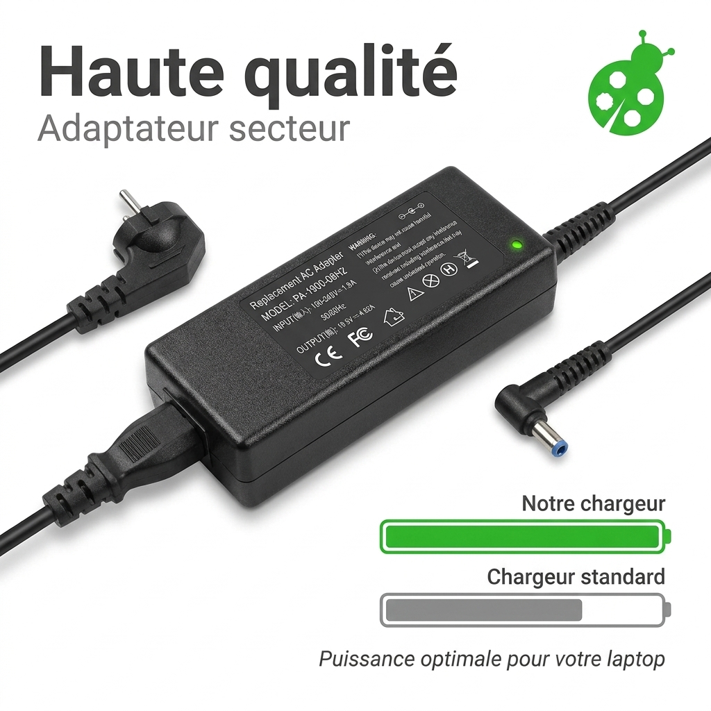 Cargador ordenador portatil y notebook hp  pavilion 15 cs2015nf