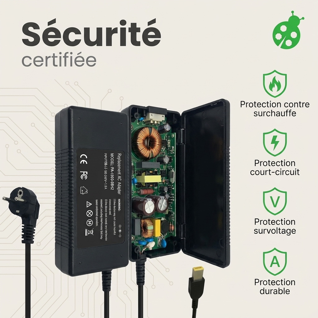 Chargeur ordinateur portable lenovo thinkpad p53